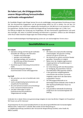 2026 05 GF Stellenausschreibung Mini